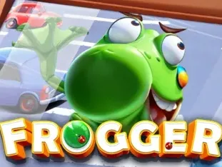 Frogger game screenshot